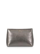 Brahmin Sloane Metallic Leather Pouch