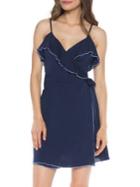 Isabella Rose Crinkle In Time Wrap Dress