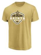 Majestic New Orleans Saints Nfl Primary Receiver Cotton Tee