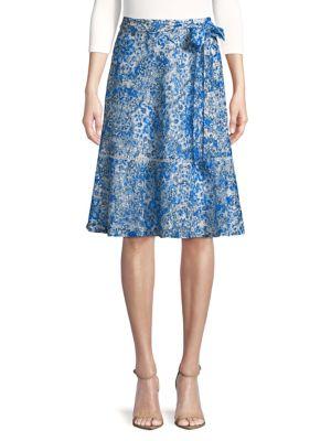 Karl Lagerfeld Paris Floral Lace Knee-length Skirt