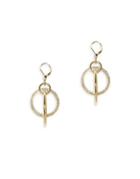 Vince Camuto Into Orbit Pave Crystal Statement Earrings