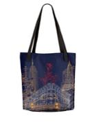 Vida Lord & Taylor Nyc Canvas Tote