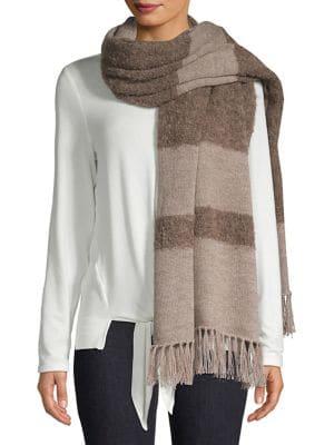 Lamini Hudson Colorblock Alpaca Scarf