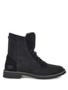 Ugg Women's Quincy Shearling-trimmed Lace-up Boots