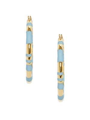 Vince Camuto Two-tone Hoop Earrings