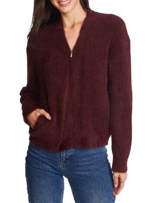 1.state Ribbed Bomber Jacket