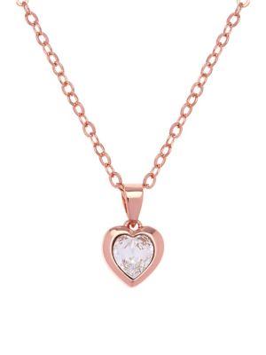 Ted Baker London Crystal Heart Hannela Pendant Necklace
