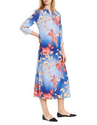 N Natori Ombre Floral Caftan