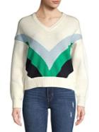 Vero Moda V-neck Graphic Sweater