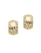 Lord & Taylor 14kt. Yellow Gold Textured Earrings