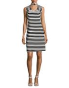 Calvin Klein Striped Sleeveless Dress