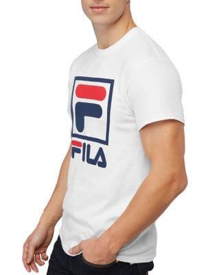 Fila Heritage Stacked Cotton Tee