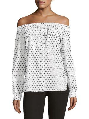 Bailey 44 Printed Cotton Blouse