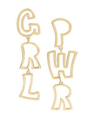 Bcbgeneration Affirmation Goldtone Mismatch Drop Earrings