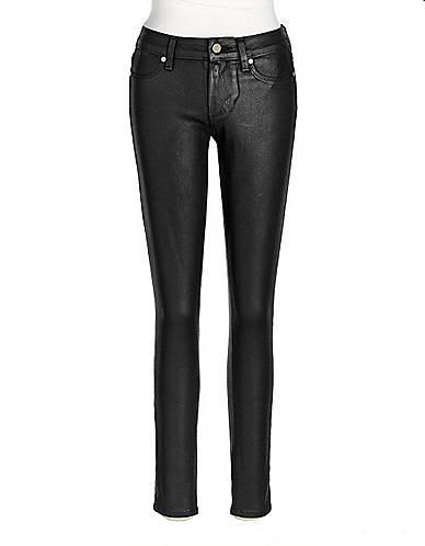 Paige Coated Skinny Jeans