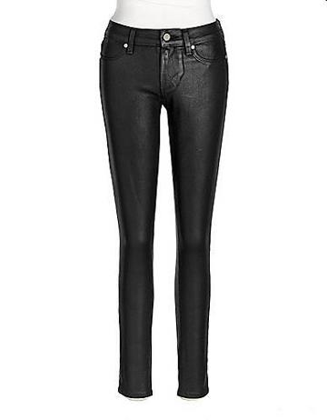 Paige Coated Skinny Jeans