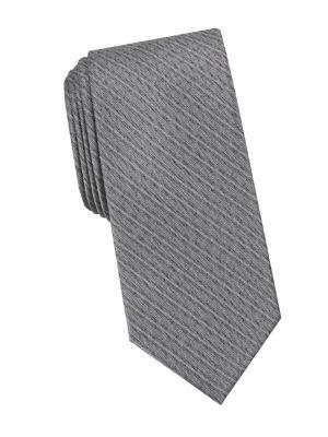 Lord Taylor Robins Stripe Slim Tie