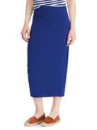 Lauren Ralph Lauren Jersey Midi Skirt