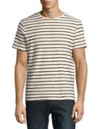 Selected Homme Cotton Stripe Tee