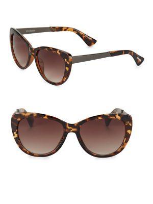 Steve Madden 58mm Cat Eye Sunglasses