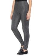 Vince Camuto Petite Sapphire Sheen Sparkled Ponte Leggings