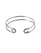 Bcbgeneration Pearl Group Safety Pin Cuff Bracelet
