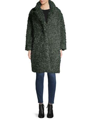 Cmeo Collective Faux Fur Hooded Coat