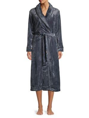 Sesoire Pom-pom Trim Fleece Wrap