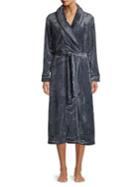 Sesoire Pom-pom Trim Fleece Wrap