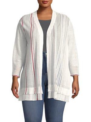 Nic+zoe Plus Festival Cardigan