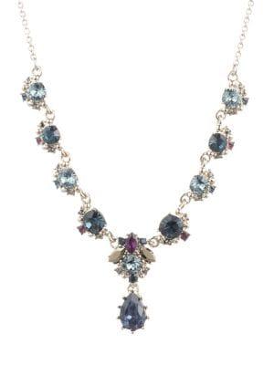 Marchesa Swarovski Crystal Y-necklace