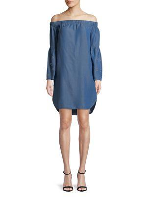 Michael Michael Kors Off-the-shoulder Bell Sleeve Dress