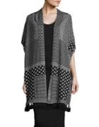 Nydj Patterned Open-front Cardigan