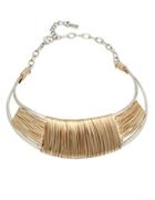 Robert Lee Morris Soho Wired Warrior Two-tone Necklace