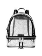 Michael Michael Kors Medium Rhea Clear Zip Backpack