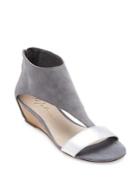 Matisse Reach Leather And Suede Wedge Sandals