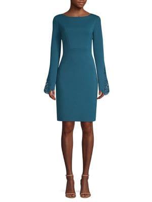 Elie Tahari Azura Lace Sheath Dress