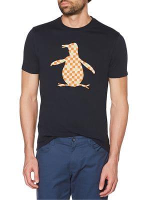 Original Penguin Sonic Weld Checkered Pete Tee