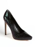 Rachel Roy Gardner Snake-embossed Leather Pumps