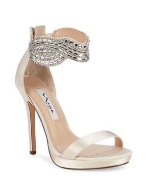 Nina Fayth Embellished Dress Sandals