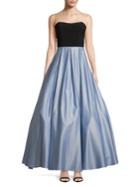 Blondie Nites Two-tone Strapless Ball Gown
