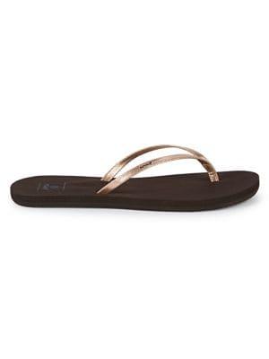 Reef Rosegold Flip Flops