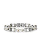 Lord & Taylor Two-tone Stainless Steel Link Bracelet