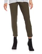 Eileen Fisher Solid Cropped Pants