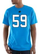 Majestic Luke Kuechly Carolina Panthers Nfl Cotton Tee