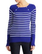 Lauren Ralph Lauren Striped Crewneck Sweater