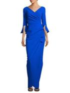 Chiara Boni La Petite Robe Zalfa Wrap-front Gown