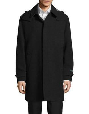 Lauren Ralph Lauren Wool-blend Hooded Topcoat