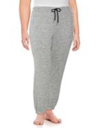 Lady Sarah Plus Heathered Joggers