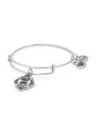 Alex And Ani Mom Crystal Charm Bangle Bracelet